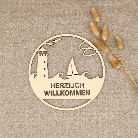 Türschild "Meer"
