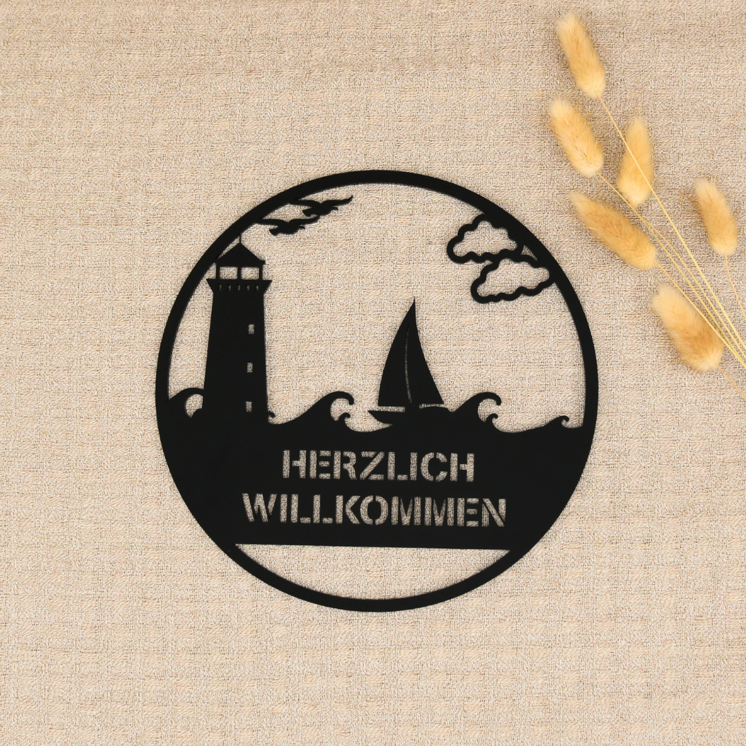 Türschild "Meer"