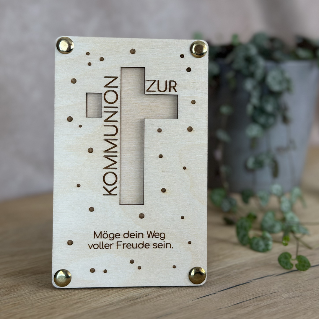 Wunscherfüller "Kommunion Kreuz"