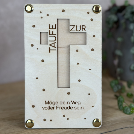 Wunscherfüller "Taufe Kreuz"