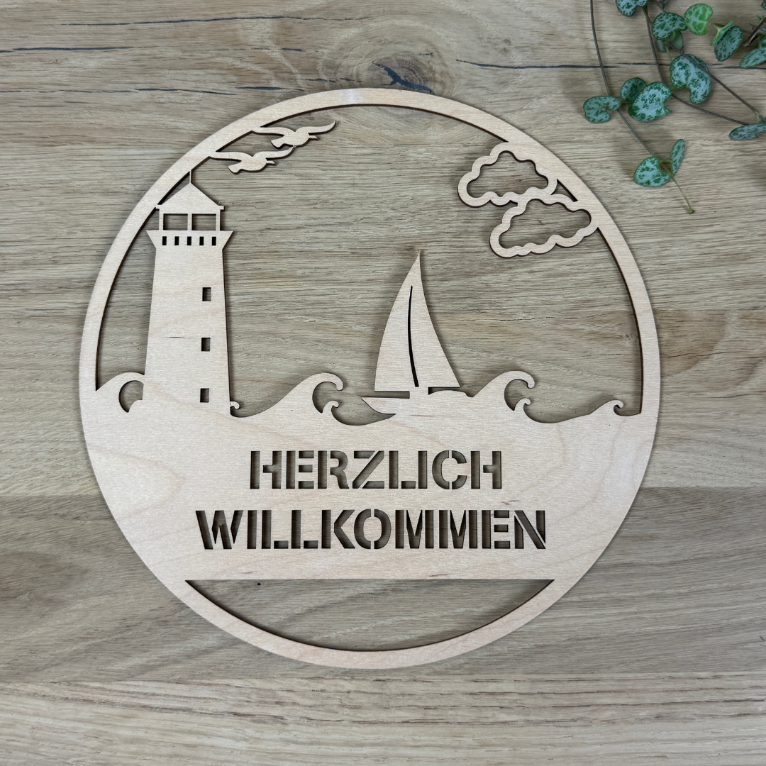 Türschild "Meer"